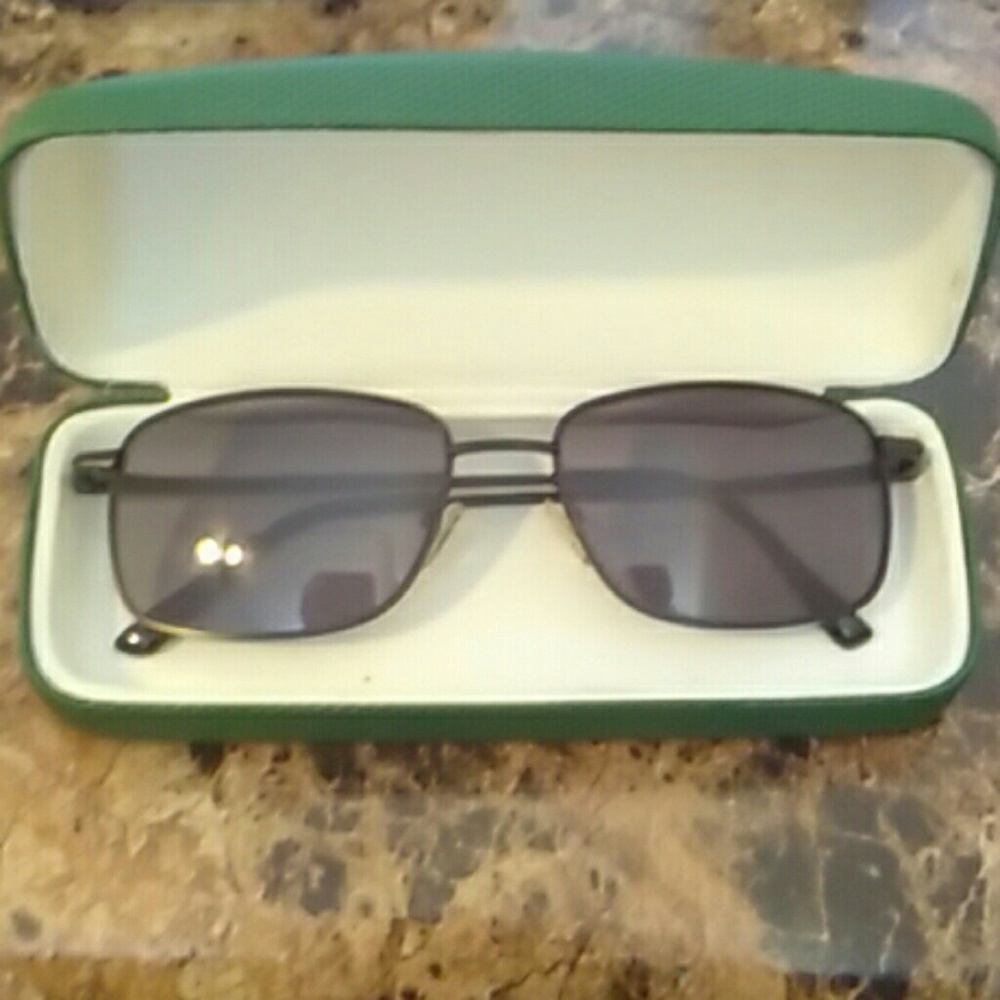 Exclusive 210 black sunglasses with case